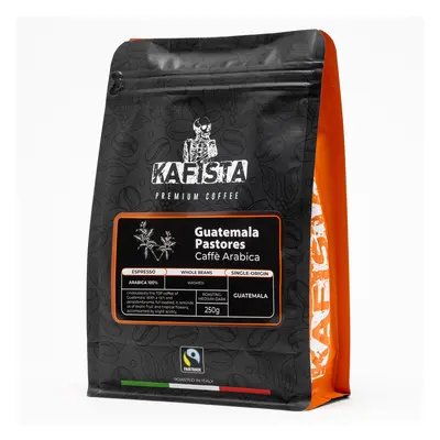 Kafista "Guatemala Pastores" -Zrnková káva, 100% Arabica Single Origin Espresso Káva, Pražená v 