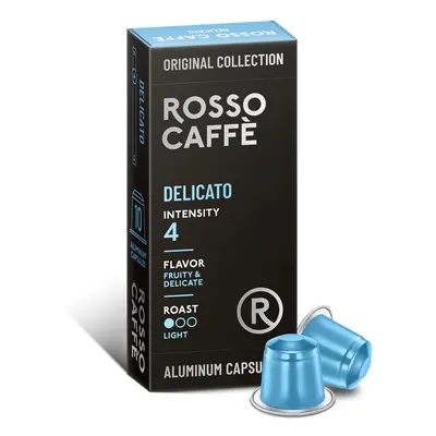 ROSSO CAFFÈ Delicato - intenzita 4 - Nespresso kompatibilní - 10ks