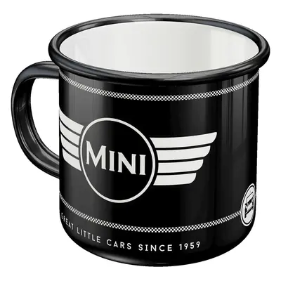 Smaltovaný hrnek na kávu MINI - 360ml ve vintage stylu