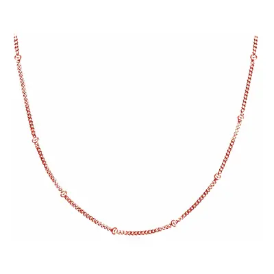 Olivie CHOKER ROSE kuličkový stříbrný řetízek 4599