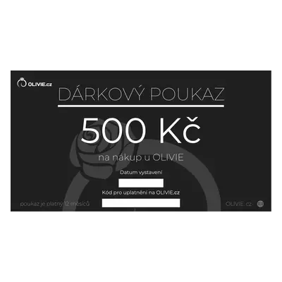 Olivie Dárkový poukaz elektronický Hodnota: 300 Kč