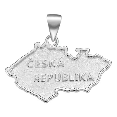 Olivie Stříbrná mapa ČESKÁ REPUBLIKA 6096