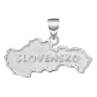 Olivie Stříbrná mapa SLOVENSKO 6097