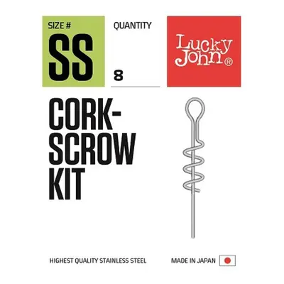 Lucky John spirála CORCKSCROW KIT vel.S