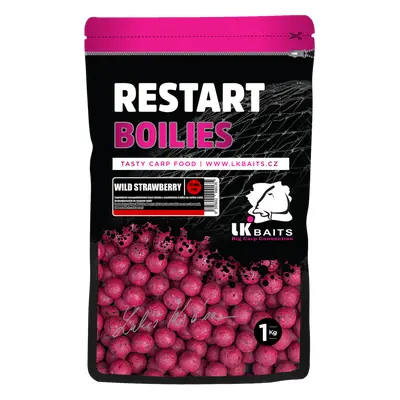 LK Baits ReStart Boilies Wild Strawberry 18mm, 250g