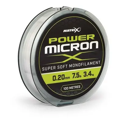 Matrix vlasec Power Micron X 100m 0,12mm 3,5lb