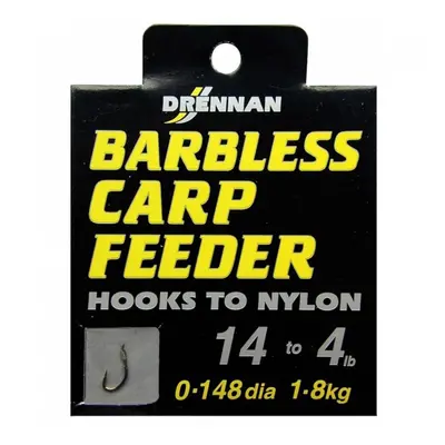 Drennan návazce Barbless Carp Feeder / 2lb 12oz