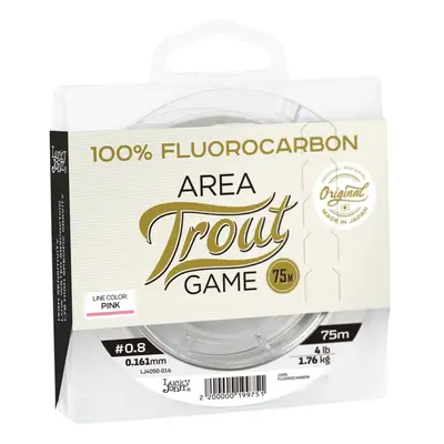 Lucky John fluorocarbon Area Trout Game Pink Line 75m 0,234mm 3,79kg