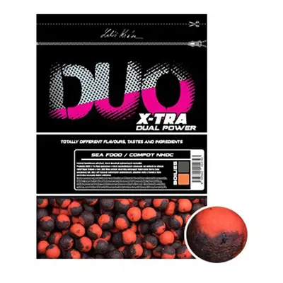 LK Baits DUO X-Tra Boilies Sea Food/Compot NHDC 14mm, 800g