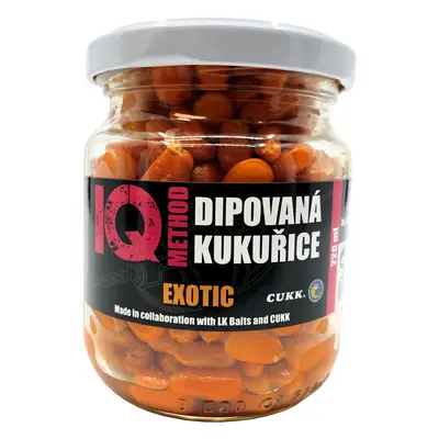 LK Baits IQ Method Dipovaná kukuřice Exotic