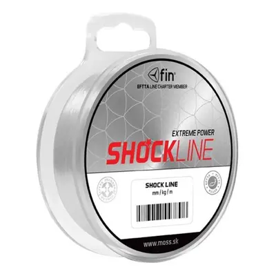 Fin vlasec návazcový Shock line 0,60mm 45,1lbs 80m