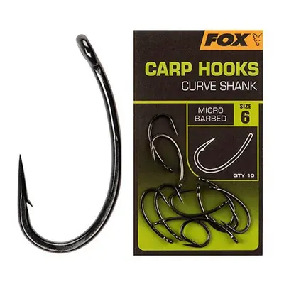 Fox háčky Carp Hooks Curve Shank