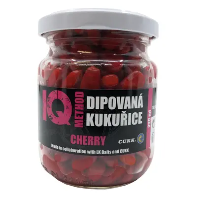 LK Baits IQ Method Dipovaná kukuřice Cherry