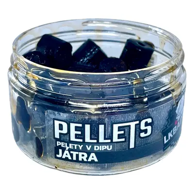 LK Baits Pelety v dipu Játra 12mm, 60g