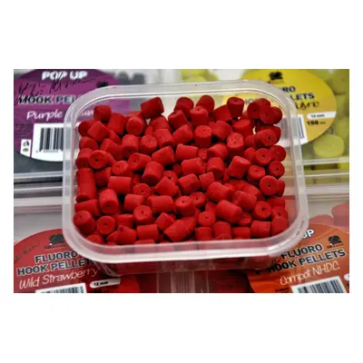 LK Baits Fluoro POP-UP Hook Pellets Wild Strawberry 150ml, 8mm