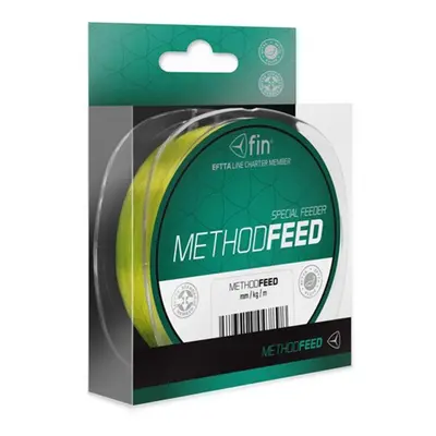 Fin vlasec Method Feed 0,18mm 6,6lbs, 200m/ fluo žlutá