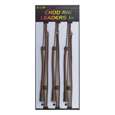 ESP návazce Chod Rig Leaders 1m Camo Brown