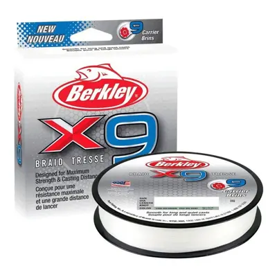 Berkley pletená šňůra X9 Crystal 150m 0,06mm 6,4kg