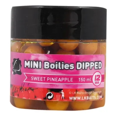 LK Baits Mini Boilies in Dip Pineapple 12mm 150ml