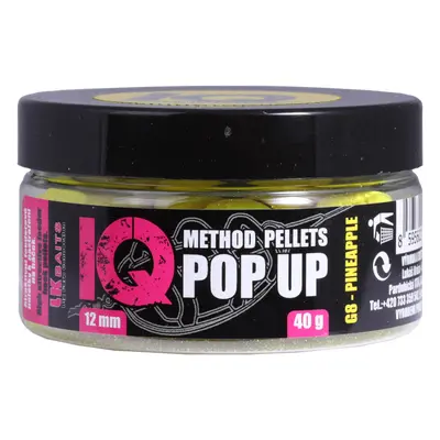 LK Baits Pop Up IQ Method Pellets 40g G8 - Pineapple 12mm