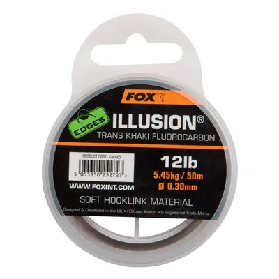 Fox Edges Illusion Fluorocarbon 50m 12lb 0,30mm