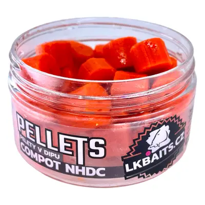 LK Baits Pelety v dipu Compot NHDC 12mm, 60g