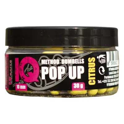 LK Baits Pop Up IQ Method Dumbels 10mm, g Citrus