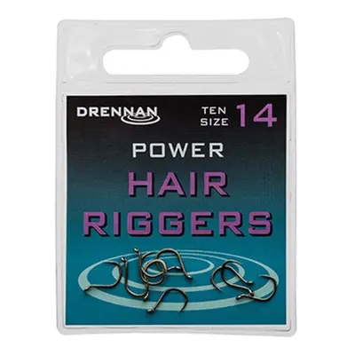 Drennan háčky bez protihrotu Power Hair Riggers Barbless