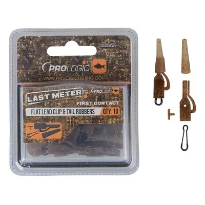 Prologic LM Mimicry Flat Lead Clip & Tail Rubber ks