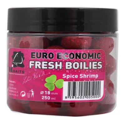 LK Baits Fresh Boilie Euro Economic Spice Shrimp 18mm 250ml