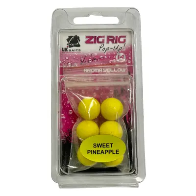 LK Baits ZIG RIG Pop–Up mm – Sweet Pineapple