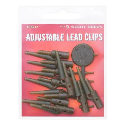 ESP závěsky Adjustable Lead Clips Weedy Green