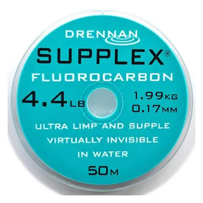 Drennan vlasec Supplex fluorocarbon 50m 1,3lb 0,095mm