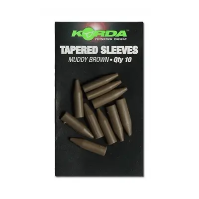 Korda převlek Tapered Silicone Sleeves Muddy Brown ks