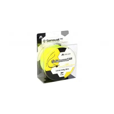 Mikado vlasec SENSUAL NG CARP Fluo yellow 600m 0.24mm 10,5kg