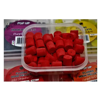 LK Baits Fluoro POP-UP Hook Pellets Wild Strawberry 150ml, 12mm