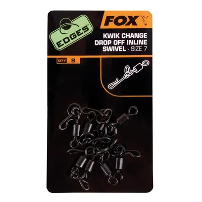 Fox obratlíky s kroužkem a rychloklipem Edges Kwik Change Inline Swivels