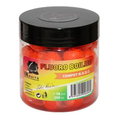 LK Baits Fluoro Boilies Compot NHDC