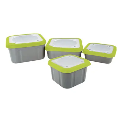 Matrix krabička Grey/Lime Bait Boxes Solid Top 1.1pt (0,63l)