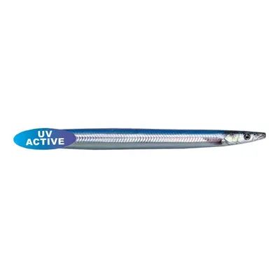 Savage Gear pilker Line Thru Sandeel 125mm 19g 14-Blue Sliver