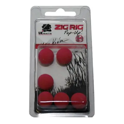 LK Baits ZIG RIG Pop–Up mm – Red