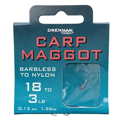 Drennan návazce Carp Maggot Barbless