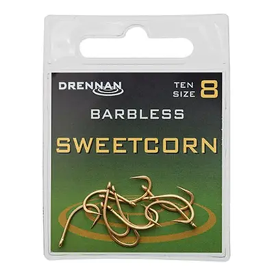 Drennan háčky bez protihrotu Sweetcorn Barbless