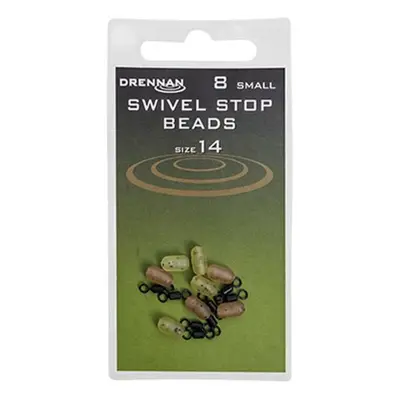 Drennan obratlíky s korálkem Swivel Stop Beads Medium