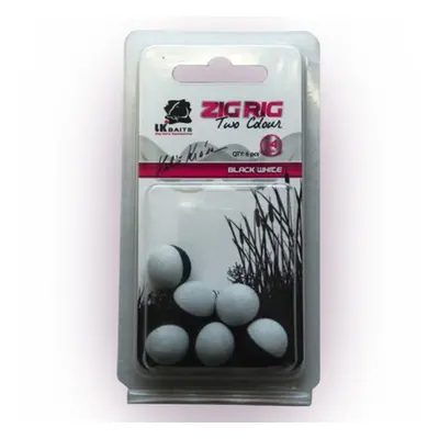 LK Baits ZIG RIG Pop–Up mm – Black/White