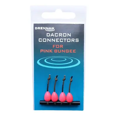 Drennan spojky Dacron Connector Pink to