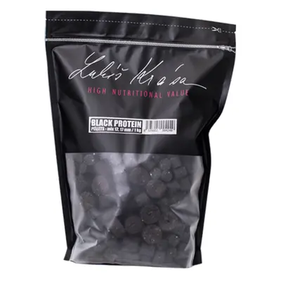 LK Baits Lukas Krasa Pellets Black Protein 1kg, 12-17mm