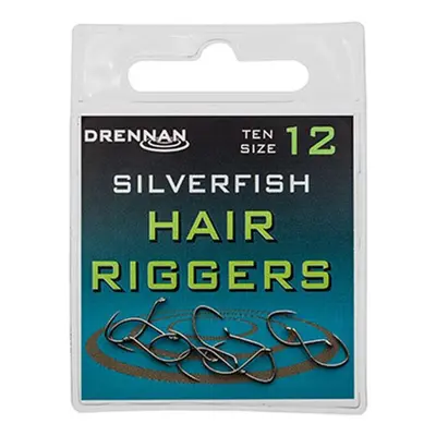 Drennan háčky bez protihrotu Silverfish Hair Riggers Barbless