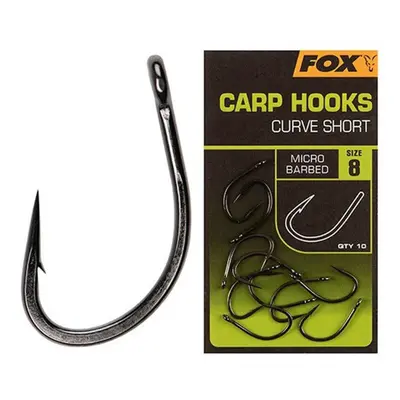 Fox háčky Carp Hooks Curve Shank Short