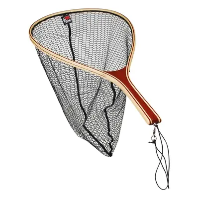 DAM podběrák Exquisite-Wooden Net Rubber Mesh